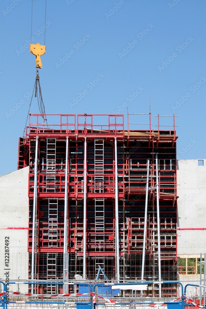 Banche élément de coffrage en maçonnerie Photos Adobe Stock