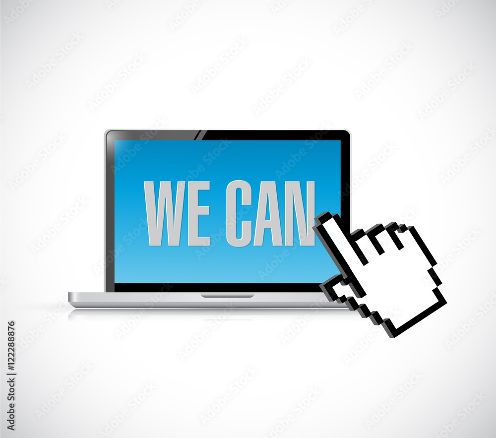 we can computer message illustration we can computer message illustration