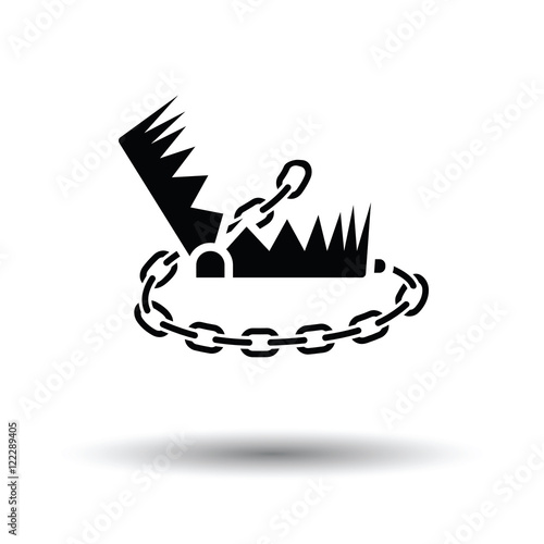 Bear hunting trap  icon