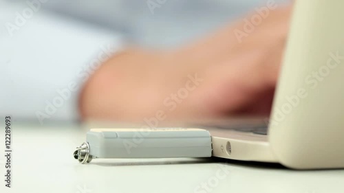 Using USB flash drive