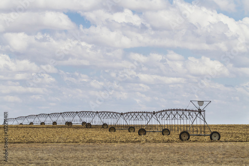 Irrigation System Using Well Water To Water Crops In The Former Dust Bowl Area Of The Oklahoma Panhandle Near Boise City On Highway 56, Oklahoma, United States Of America photo