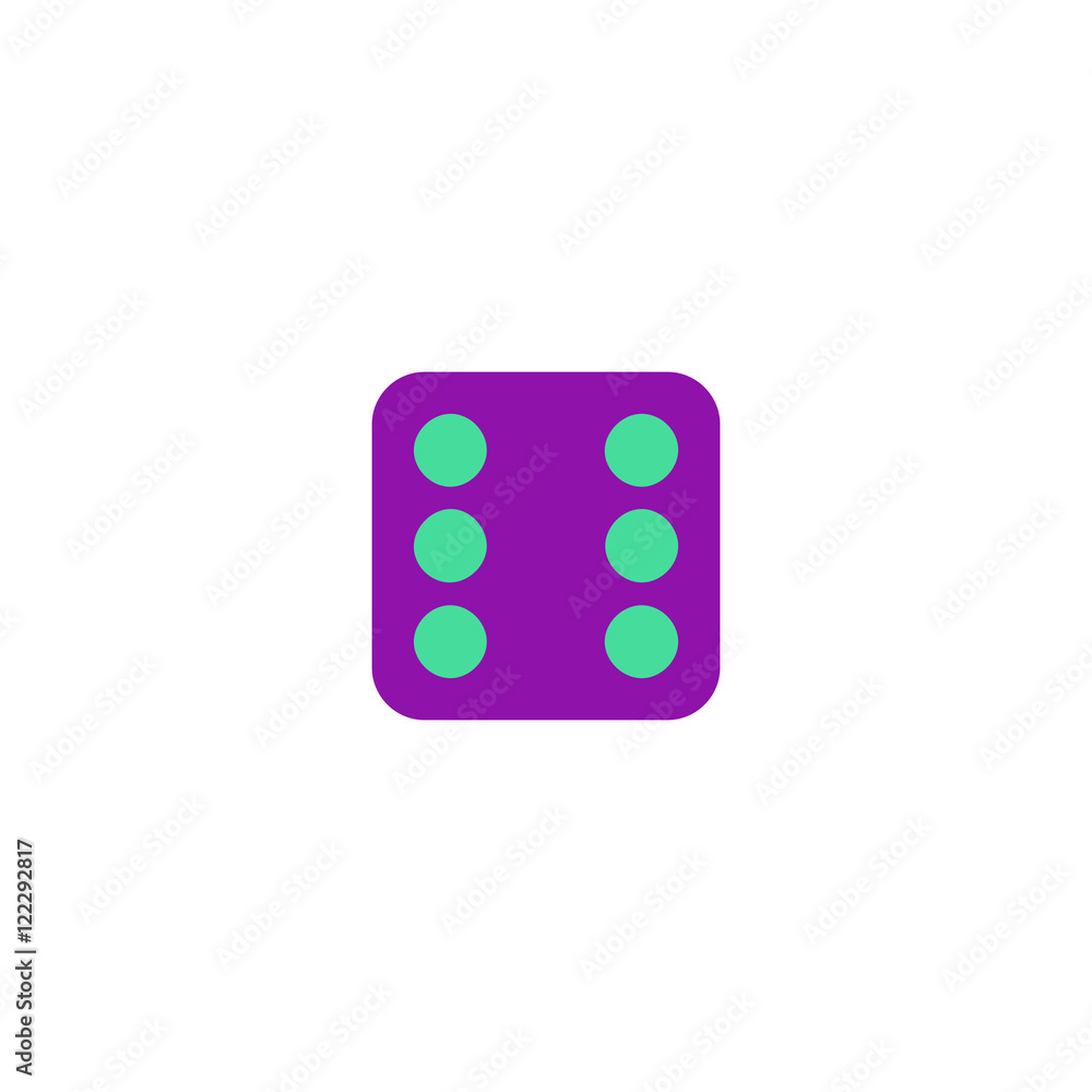 Dice Icon Vector Dice Icon Vector