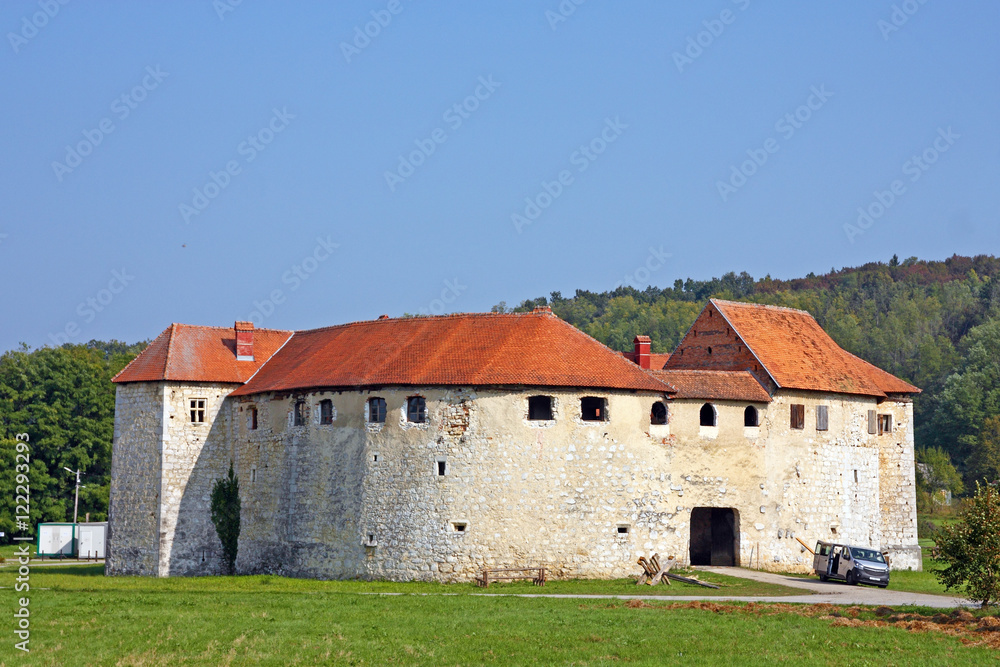 Ribnik Castle, Croatia