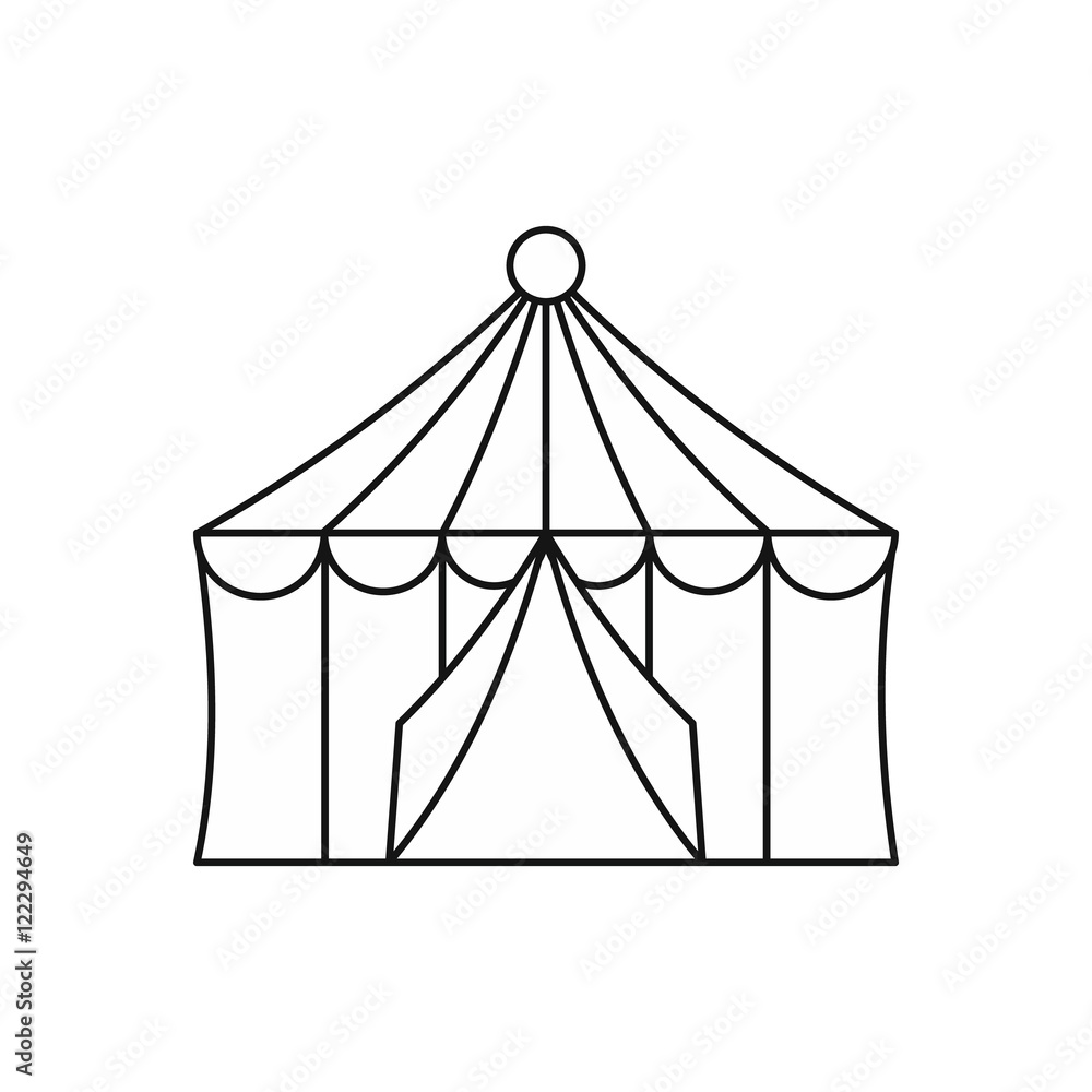 Circus Tent Template Circus Tent Template