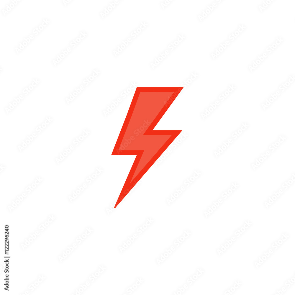Lightning Icon Vector Lightning Icon Vector