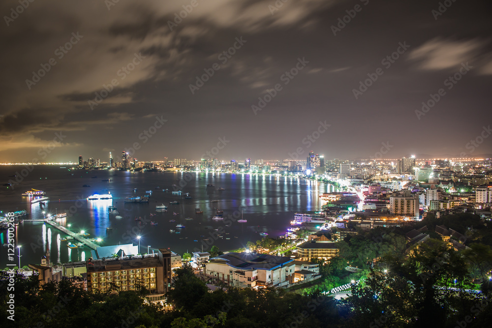 Obraz premium Pattaya City in Thailand.