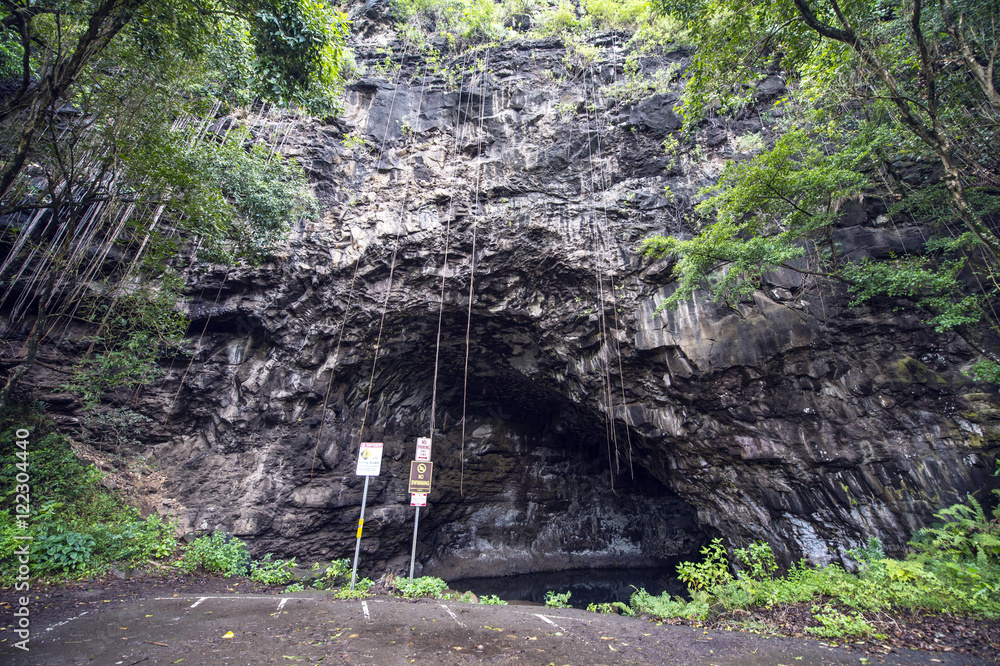 Waikapalae Wet Cave,Kauai,Hawaii