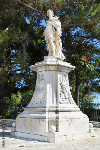 Schulenburg Statue Kerkyra Corfu Greece