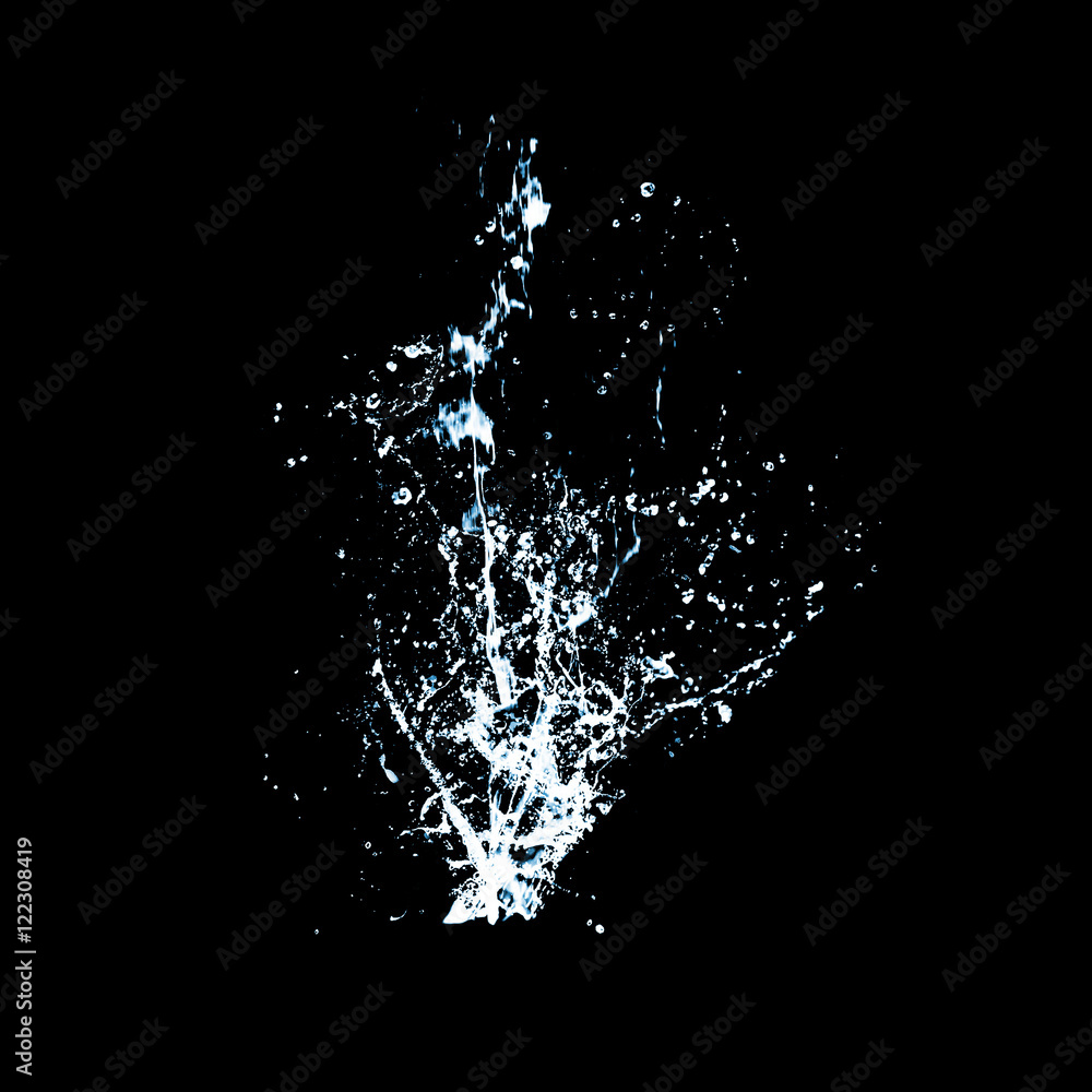 splash on black background. Paint splash for design use. splash paint isolated. splash on black background. Paint splash for design use. splash paint isolated.
