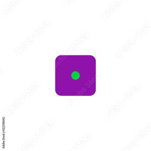 Dice Icon Vector