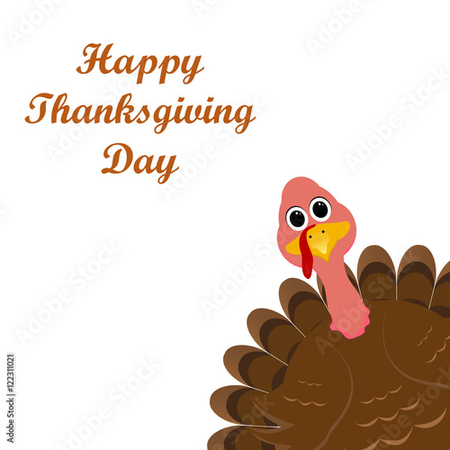 Holiday turkey on Thanksgiving Day