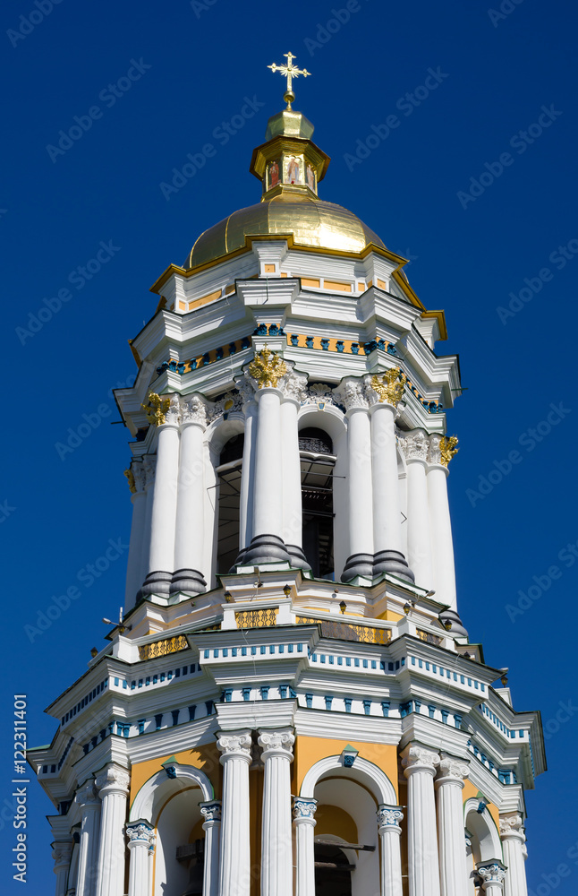 Beautiful the Great Lavra Belltower, Kiev Pechersk Lavra, Ukrain Beautiful the Great Lavra Belltower, Kiev Pechersk Lavra, Ukrain