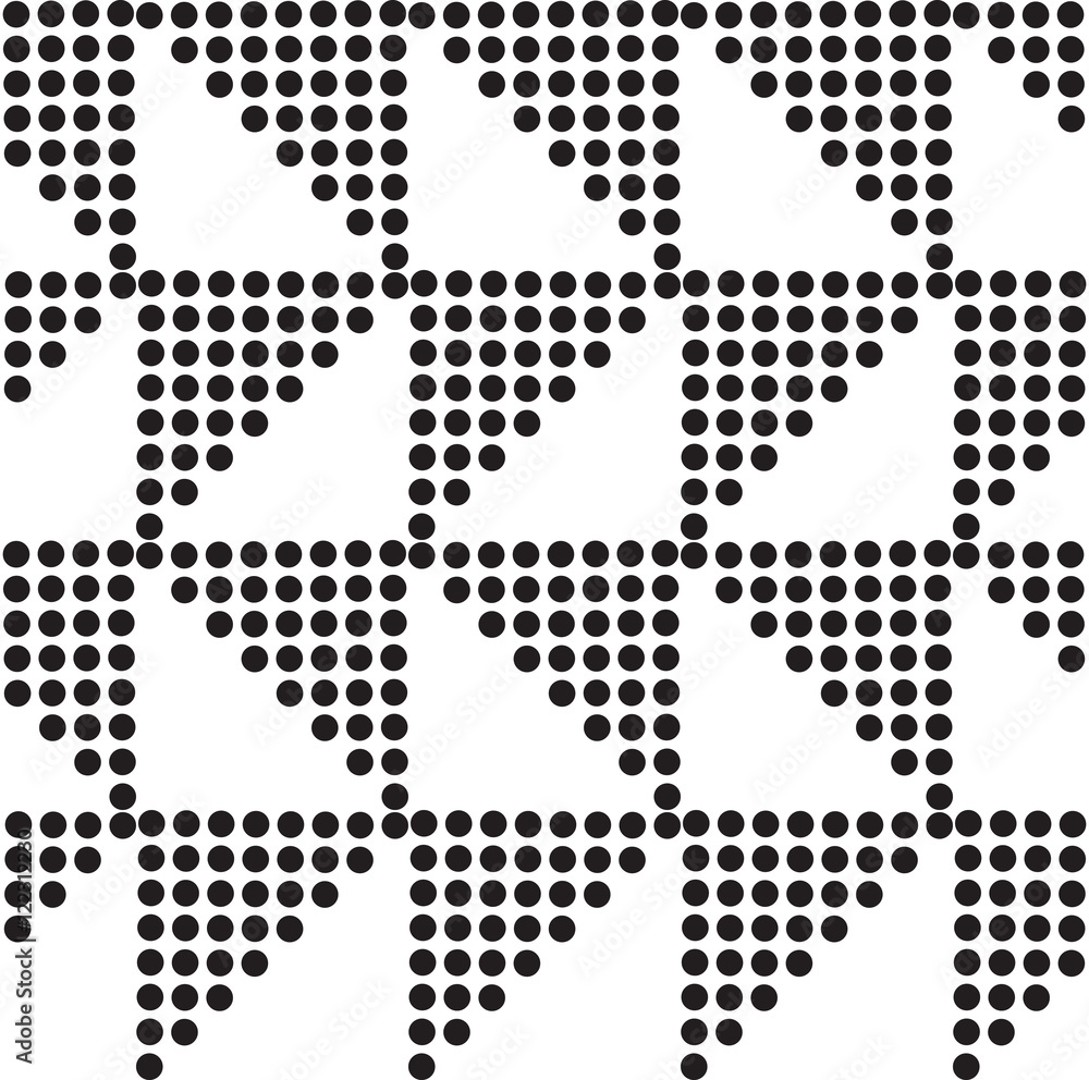 Triangle Abstract Chaotic Pattern Triangle Abstract Chaotic Pattern