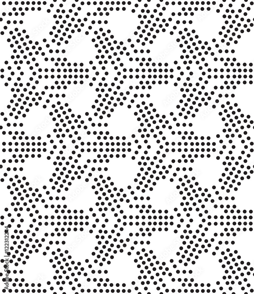 Seamless pattern perforation bacground