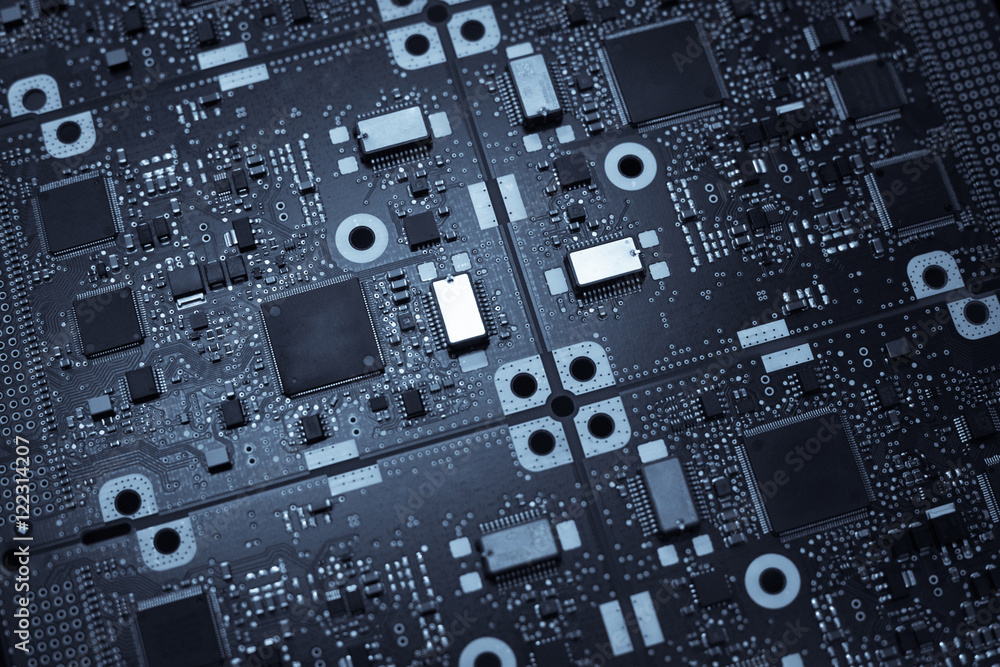 Fototapeta premium Electronic circuit board