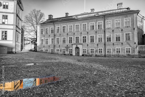 Photography stockholm sweden capital in black and white