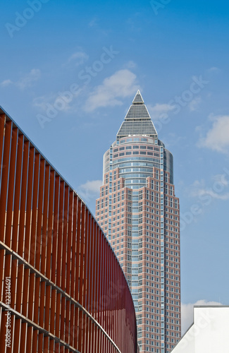 Messeturm on the site of the Frankfurt fair ground