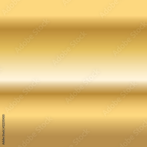 Wallpaper Mural Gold texture pattern. Light realistic, shiny, metallic empty golden gradient template. Abstract metal decoration. Design for wallpaper, background, wrapping, fabric etc. Vector Illustration. Torontodigital.ca