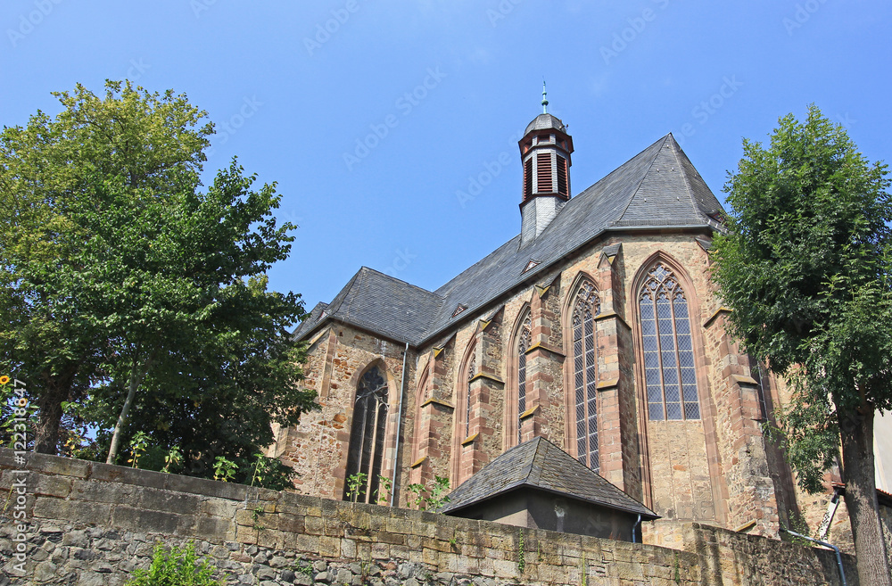 Fritzlar: Gotische Stadtkirche (14. Jh., Hessen)