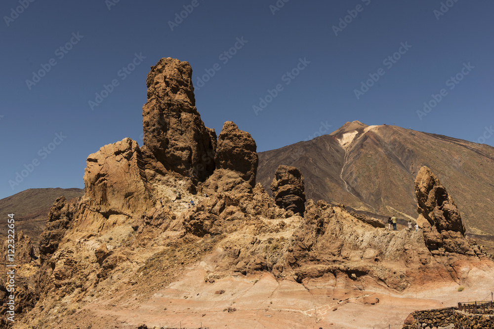 Vista al Volcán Teide, Tenerife, Islas Canarias Vista al Volcán Teide, Tenerife, Islas Canarias