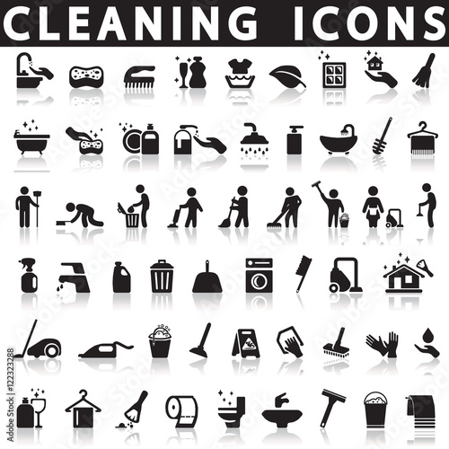 Cleaning icons