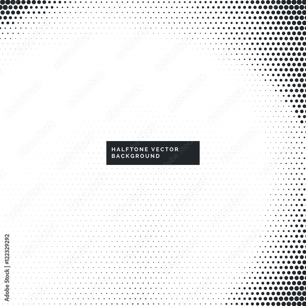 halftone dots background effect