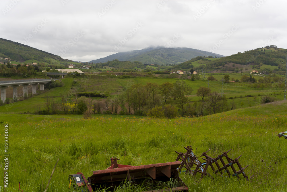 Krajobraz toskanii