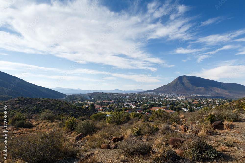 Cloudy Day In The City - Graaff-Reinet Landscape Cloudy Day In The City - Graaff-Reinet Landscape