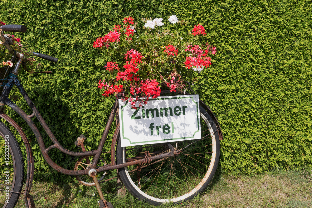 Schild 'Einstell-Raum Fahrräder' – 30x20 Cm, Aluverbund 3 Mm, Wetterfest, Deutscher Hersteller