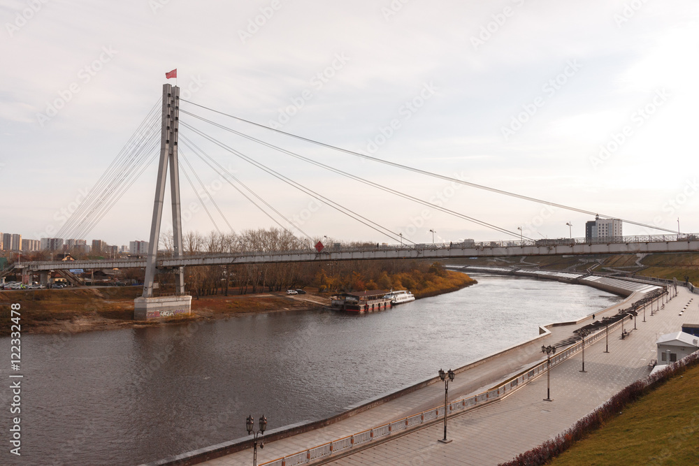 Россия, мост, Тюмень