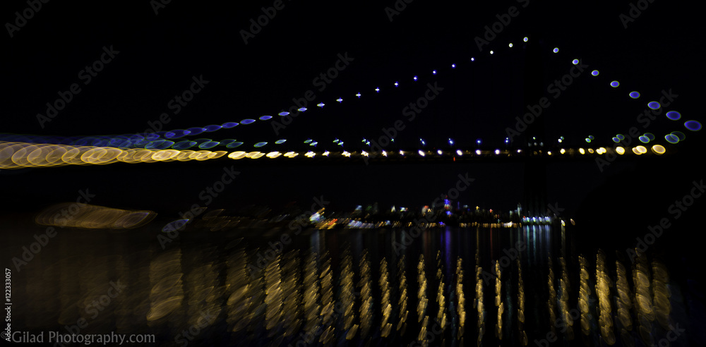 Fototapeta premium George Washington Bridge at night