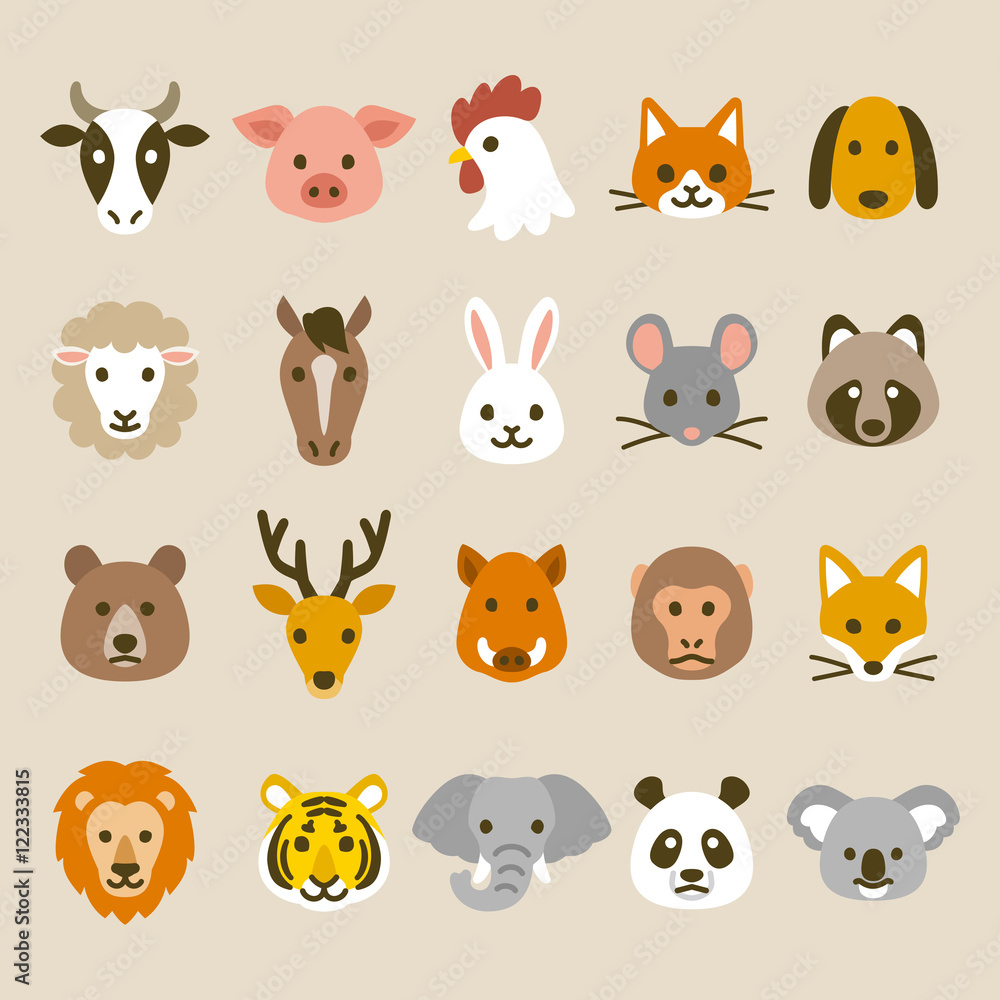 動物アイコン 動物アイコン