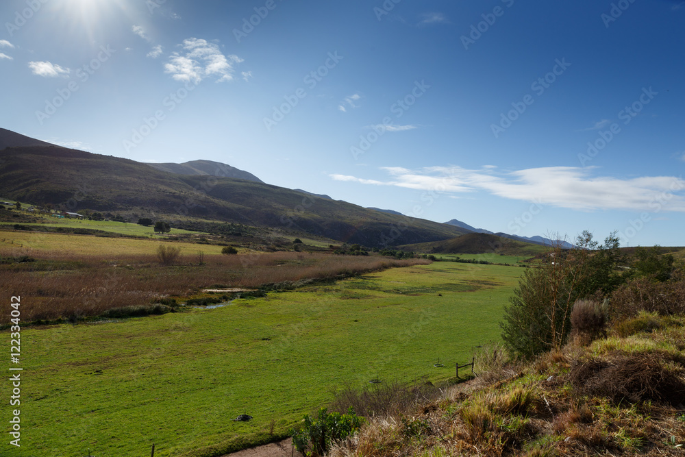 Fototapeta premium Sunny day Landscape in Kareedouw