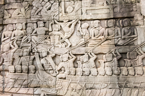 Ancient stone ruins of Angkor Wat  Phanom Rung