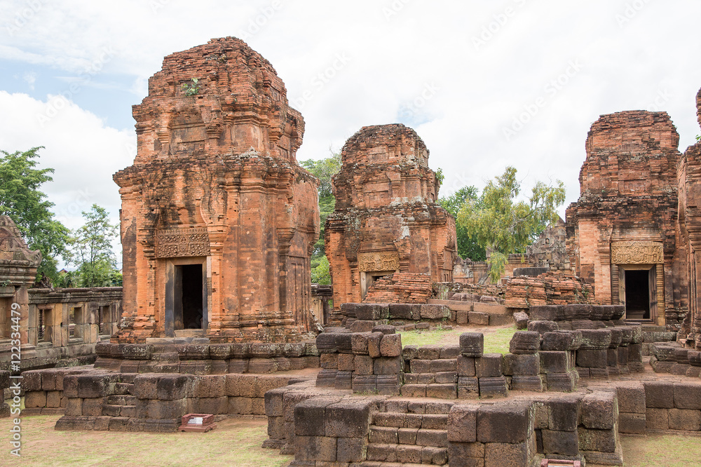 Ancient stone ruins of Angkor Wat, Phanom Rung