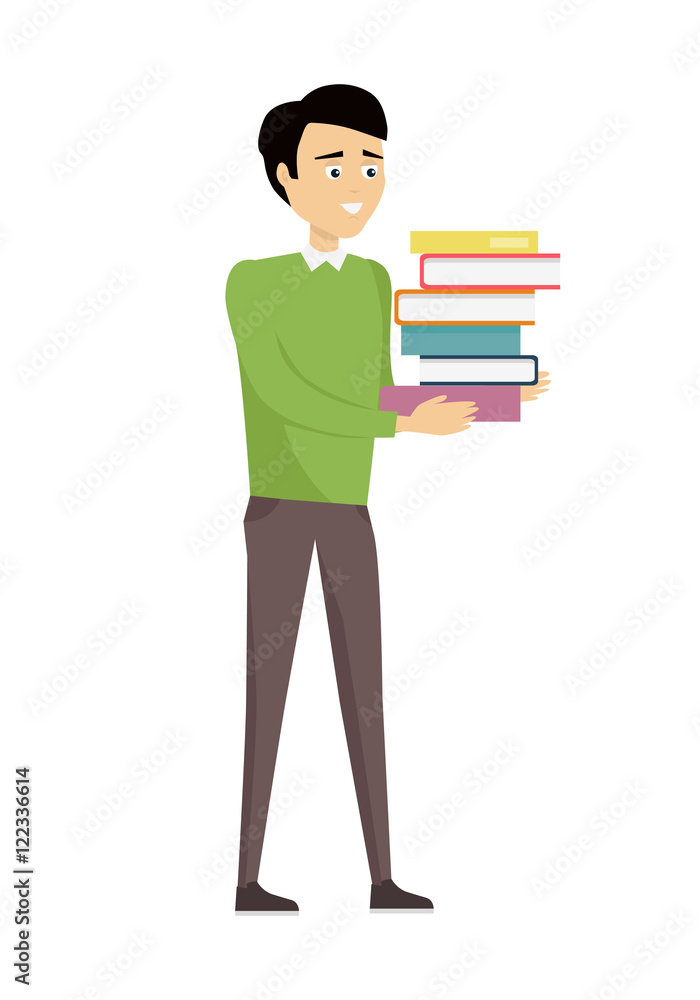 School Teacher Isolated Character School Teacher Isolated Character