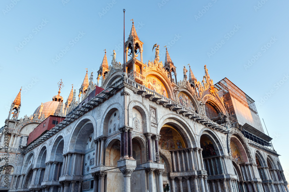 Saint Mark's Basilica, Venice, Italy.