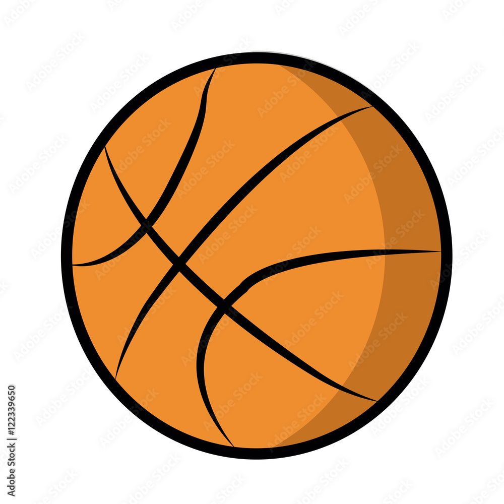 Professional retro basketball logo Professional retro basketball logo