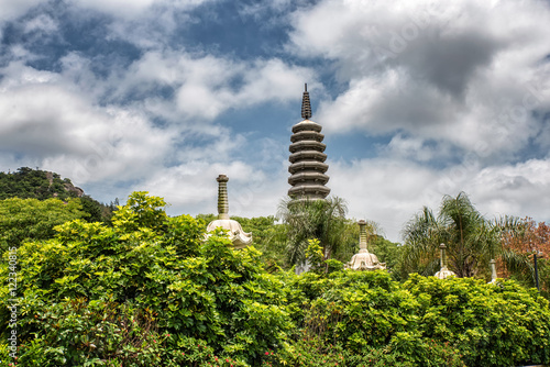 Old Nanputuo temple tower photo