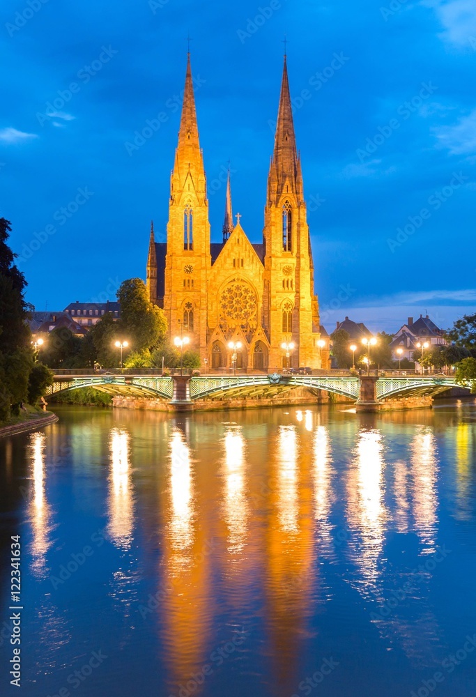 Église Saint-Paul de Strasbourg, France.