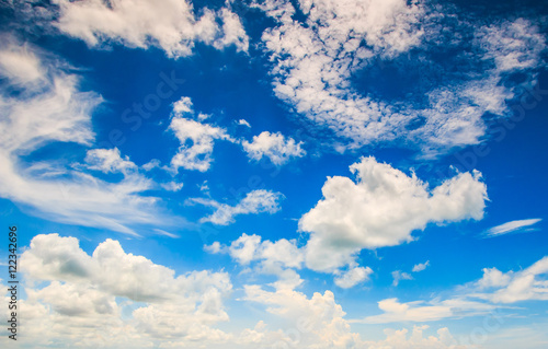 Fototapeta Naklejka Na Ścianę i Meble -  Cloundscape and blue sky
