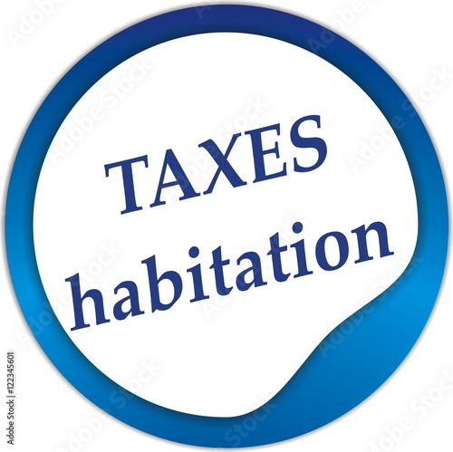 étiquette taxes habitation
