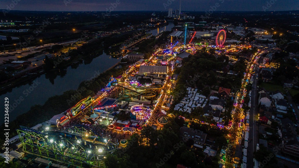 Fototapeta premium Cranger Kirmes 2016 