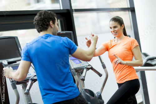 People in the gym