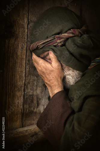 Tablou pe pânză Apostle Peter in shame and repentance