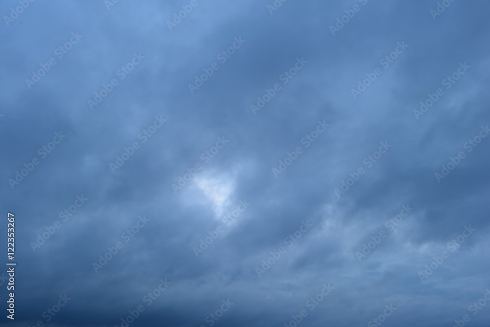 Fototapeta premium Abstract natural background of the cloudy overcast sky