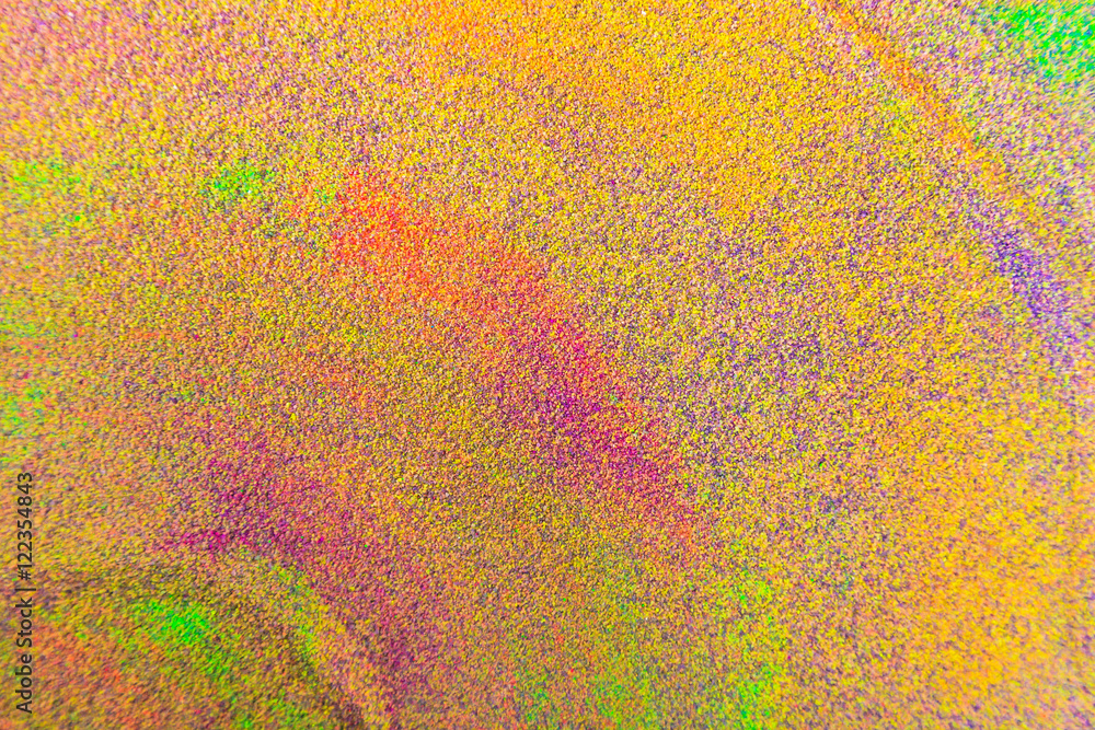 Colorful sand as the background, Multi colored sand