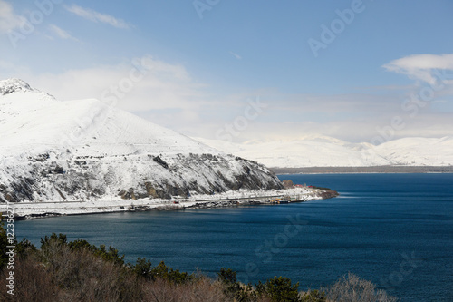 Lake Sevan in winter