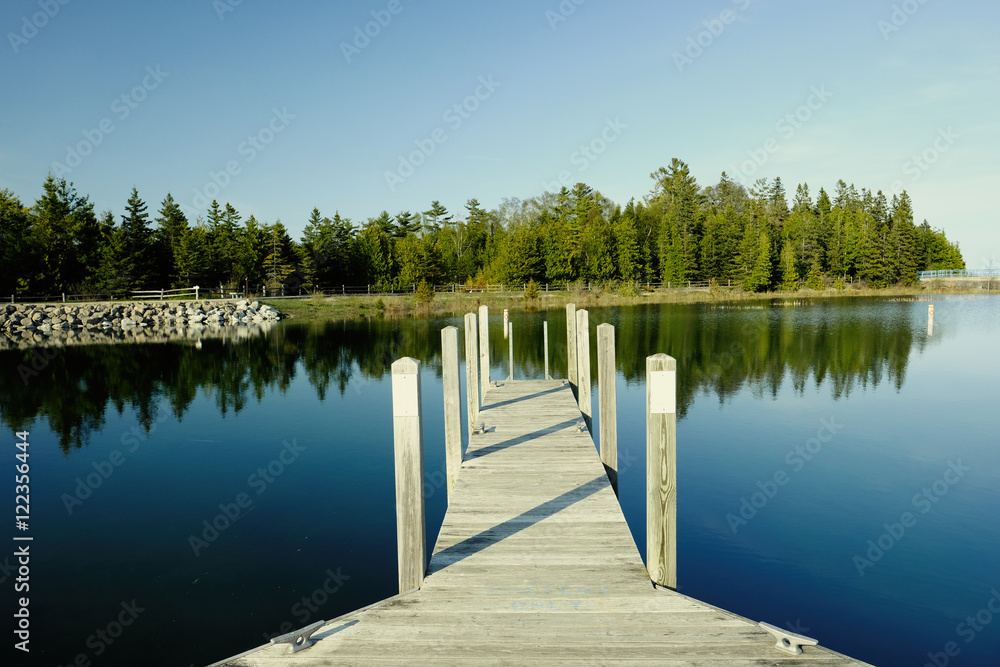 Jetty on Lake Huron Jetty on Lake Huron