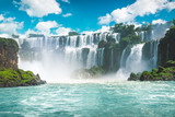 The amazing Iguazu waterfalls in Brazil